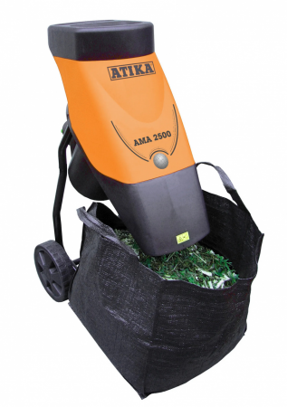 Gradina - Tocator de crengi si resturi vegetale electric AMA2500 ATIKA , 2500 W, Diametrul maxim 40 mm