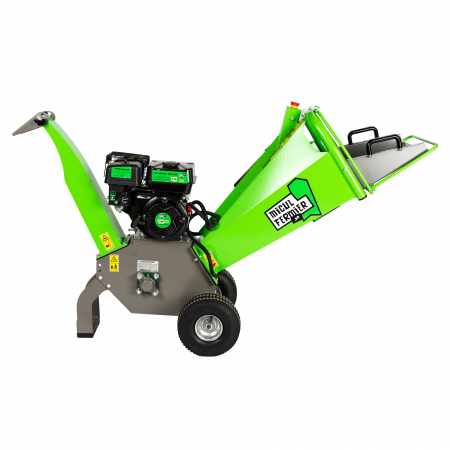 Tocator de crengi Micul Fermier, motor benzina 7 CP, 100 mm diametru maxim de taiere, pentru rumegus [1]