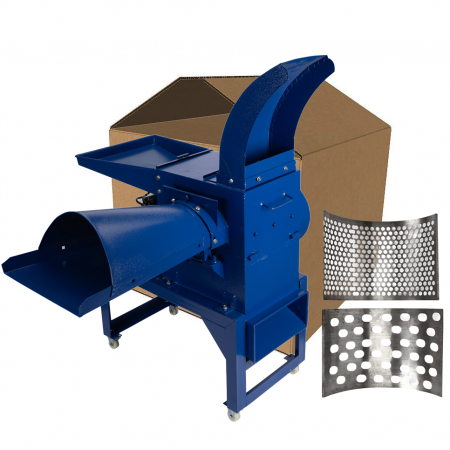 Tocator lucerna, fan, coceni Micul Fermier F-500 (siscornita), 4 kW, 20 ciocanele, 2 site, 300-400 kg/h [0]