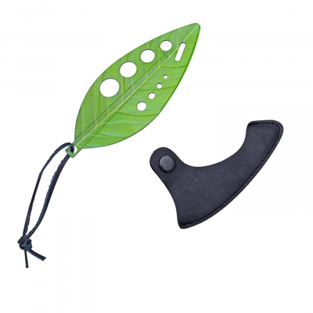 Ustensile de bucatarie - Tocator manual pentru ierburi Flippy, instrument de curatat frunze, tocator, margini ascutie, 9 gauri de diferite dimensiuni, multifunctional, material otel inoxidabil, rezistent la rugina, 14 x 5.5 c