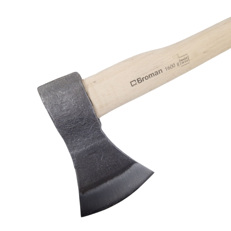 Bricolaj - Topor forjat 1600g, coada lemn 80cm, BROMAN