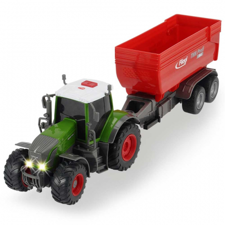 Jucarii, Copii & Bebe - Tractor Dickie Toys Fendt 939 Vario cu remorca 41 cm