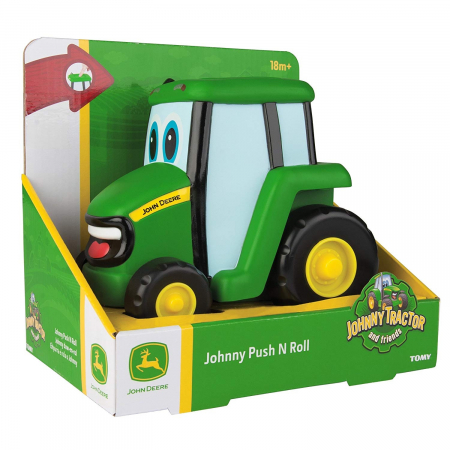 Jucarii, Copii & Bebe - Tractoras Push N Roll John Deere