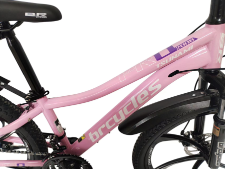 Bicicleta MTB 24″ S2403, cadru OTEL, 21 viteze, Roti magnesium cu Shimano, Roz [9]