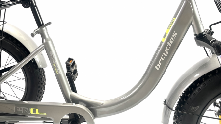 Tricicleta adulti,Fat cauciuc cu cos 20 inch Gri T2001 [4]