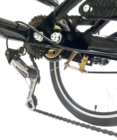 Tricicleta adulti, roti 24' Negru T2402 [7]