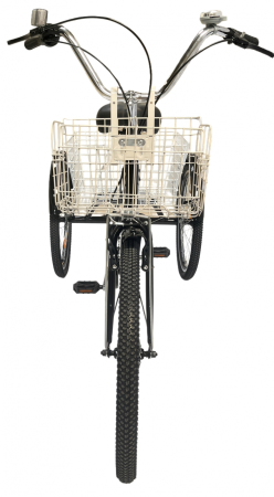 Tricicleta adulti, roti 24' Negru T2402 [2]