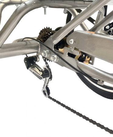 Tricicleta adulti, roti 24' Gri T2402 [4]