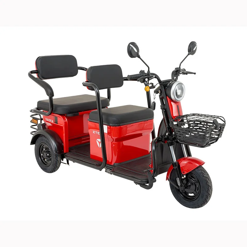 Fără permis - TRICICLETA ELECTRICA 2 LOCURI ZT17 GULL 1300W 60V 20A FARA PERMIS, autonomie 50 km