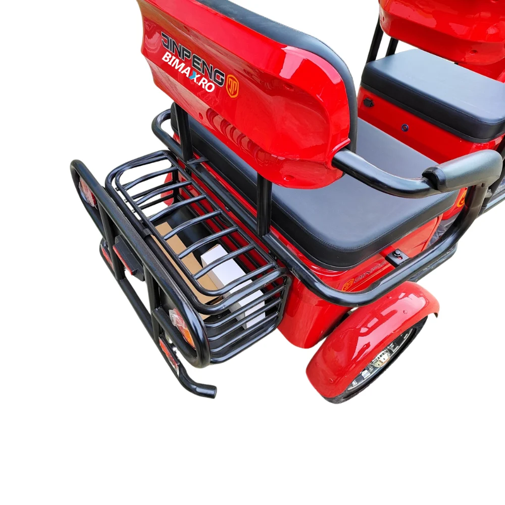 Tricicleta electrica AMR Eco Ride , 2 locuri, 25km/h fara permis, motor 2100w, 72v 20Ah [4]