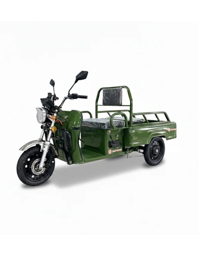 Tricicluri cargo fara permis - Triciclu electric AMR 100, 2000W, 60V20Ah, fara permis, autonomie 90 km