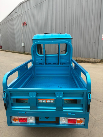 Tricicleta electrica Farmer KH01 cu cabina inchisa, fara permis, Motor 2000W,  Baterii  72V 52Ah, Autonomie 70km, Greutate suportata pana la 774Kg [10]