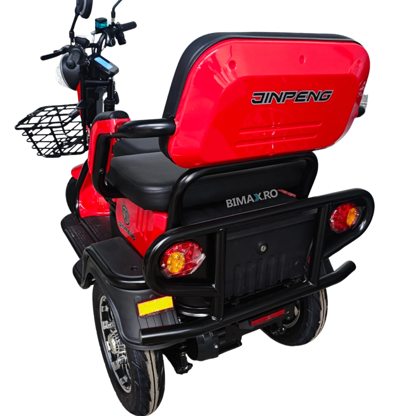 Tricicleta electrica Jinpeng Go Ride A6, 25km/h fara permis, motor 800w, 20Ah 60V, autonomie 50 km [11]