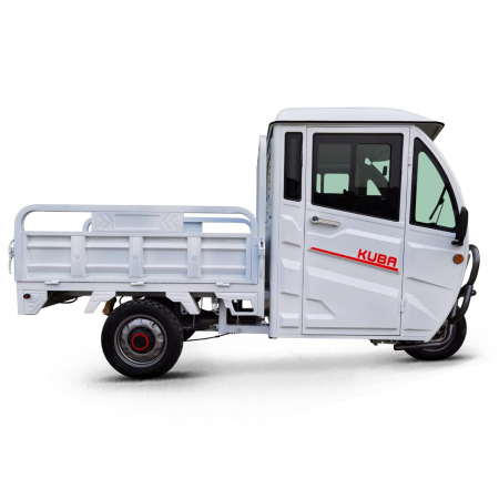 Fără permis - Tricicleta electrica KUBA E-KAMYONET cu cabina, autonomie 80 km, 72V 58Ah, 4000W, 25km/h, NU NECESITA PERMIS
