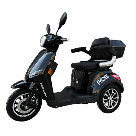 Fără permis - Tricicleta electrica RDB A-klass, fara permis 25km/h, Putere maximala 1200W, Baterie 60V