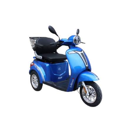 Fără permis - Tricicletă electrică RDB C-klass2, 800 W frână față disc, model nou 2022, 25 km/h