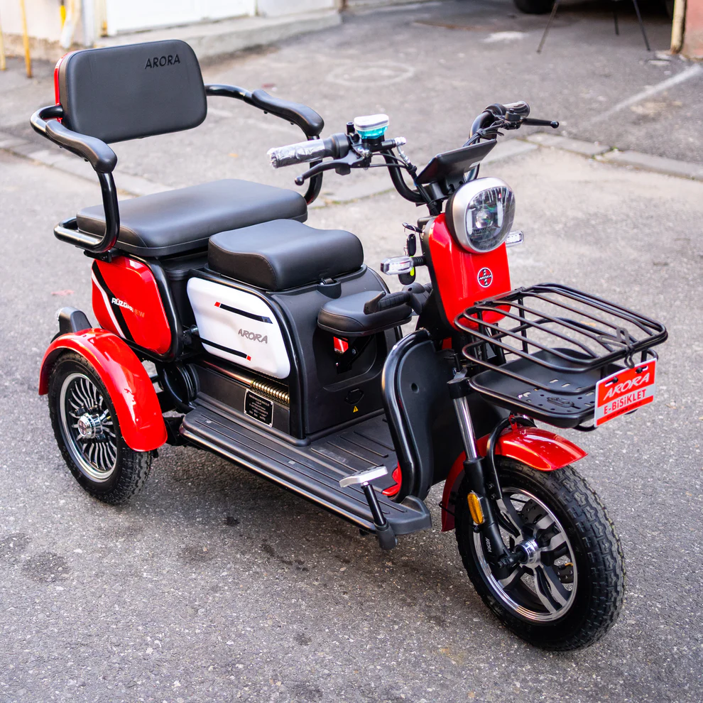 Scutere si tricicluri - Tricicletă electrică RUZGAR ARORA 650W 60V 20Ah limitata 25km/h