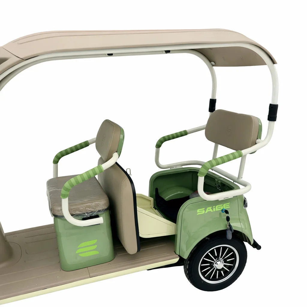 Tricicleta Electrica SAIGE XC, Motor 1800W, Autonomie 60-80 km, Viteza 25 km/h, Baterie 72V 20Ah, fara permis [2]