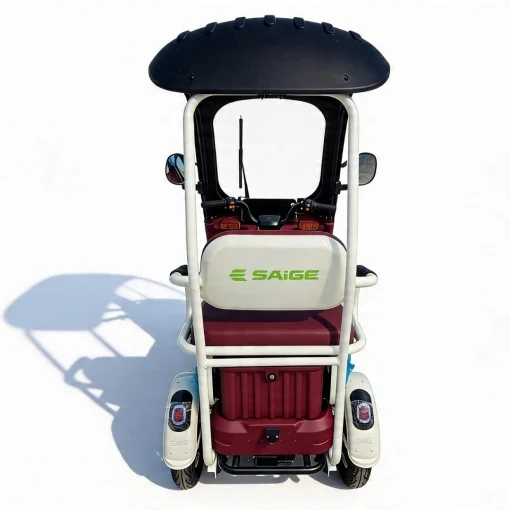 Tricicleta Electrica SAIGE XY – Motor 1000W, Autonomie 50-70 km, Baterie 60V 20Ah, Viteza 25 km/h, fara permis [6]