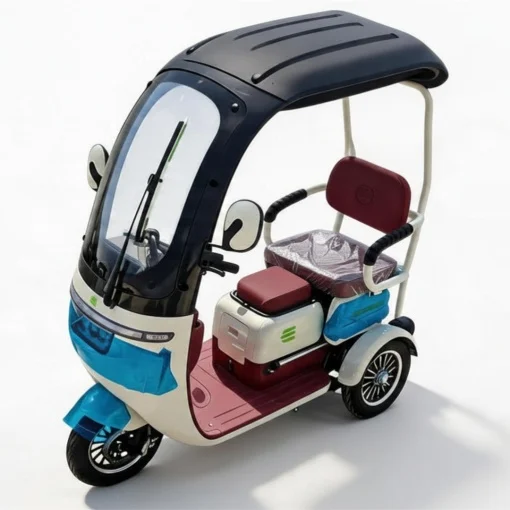 Tricicleta Electrica SAIGE XY – Motor 1000W, Autonomie 50-70 km, Baterie 60V 20Ah, Viteza 25 km/h, fara permis [4]