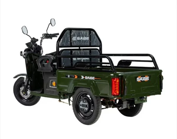 Tricicleta electrica XPB1600 cu remorca basculabila 1600W, fara permis,25km/h, baterie 72V32Ah, autonomie 70 km [2]