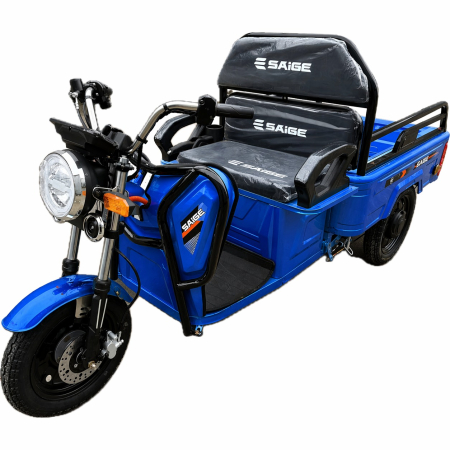 Fără permis - Tricicleta electrica XPB1600 cu remorca basculabila 1600W, fara permis,25km/h, baterie 72V32Ah, autonomie 70 km