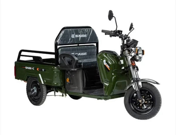 Fără permis - Tricicleta electrica XPB1600 cu remorca basculabila 1600W, fara permis,25km/h, baterie 72V32Ah, autonomie 70 km