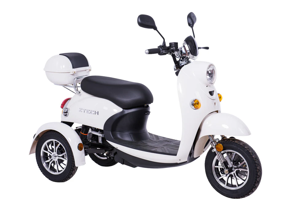 Tricicletă Electrică Z-TECH ZT-63B TRILUX 3.0 Fără Permis, Motor 650W, Baterie 60V 20Ah, Autonomie 55km [2]