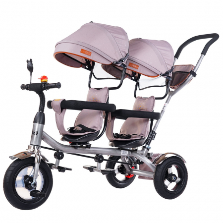 Tricicleta gemeni Chipolino 2Play humus [0]
