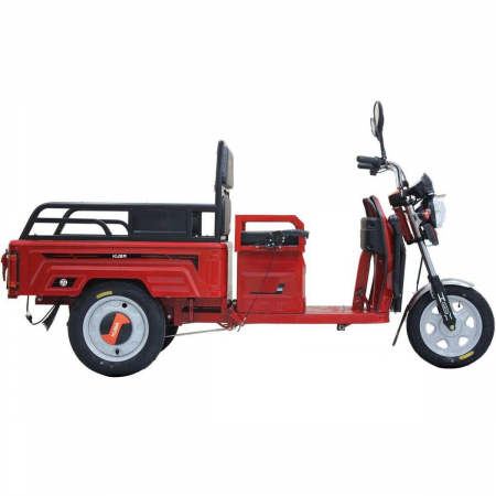Scutere si tricicluri - Tricicletă Kuba Eco Pikap Ultra 650W 72V 20Ah cu benă basculabilă, fără permis