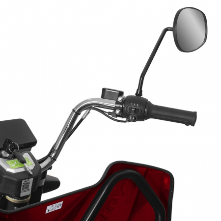 Triciclu electric 3900W, Voltarom VT5 Fara permis, 72V, 45Ah, 25 Km/h, Rosu, Autonomie 50Km [7]