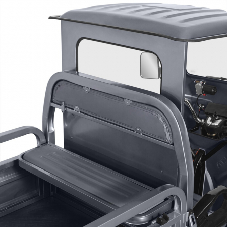 Triciclu electric 3900W, Voltarom VT5 Fara permis, 72V, 60Ah, 25 Km/h, Gri, Autonomie 70Km, cu cabina deschisa [7]