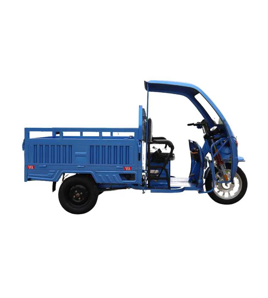 Triciclu electric AMR Dump cu cabina, basculabil la buton, 2000 W, 72V 58Ah , fara permis, autonomie 60 km [2]