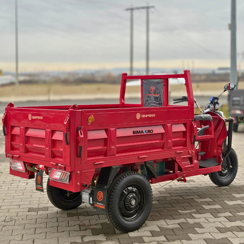 Triciclu electric AMR Dump basculabil la buton, 2000 W, 72V 58Ah , fara permis, autonomie 60 km [13]