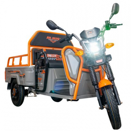 Triciclu Electric Cargo Ruris Pilot 3110G, 2000 W, autonomie 80 km, fara permis [3]
