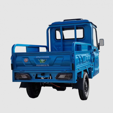 Triciclu electric cu cabina KH01, fara permis, 25 km/h, autonomie 69 km [5]