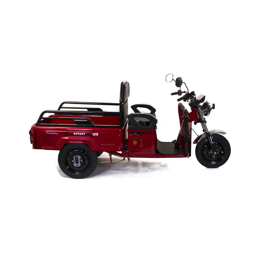 Triciclu Electric Cu Remorca Rotakt Nautilus 1600W 25 km/h Autonomie 44 km Baterie plumb-acid 60V 32Ah Greutate maxima 364 kg, Fara permis [1]