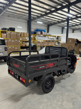 Triciclu electric Fara permis Kuba Light Cargo, 3000W, bena mare 150x100,  autonomie 60 km, baterii 72V 45Ah [4]