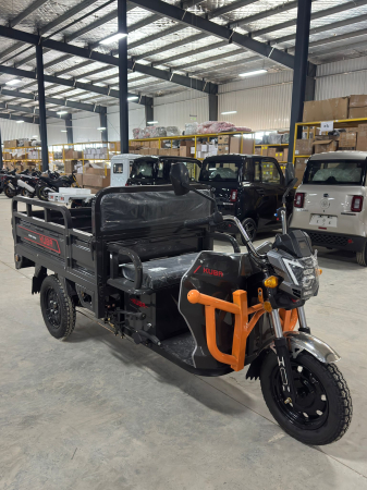 Triciclu electric Fara permis Kuba Light Cargo, 3000W, bena mare 150x100,  autonomie 60 km, baterii 72V 45Ah [2]