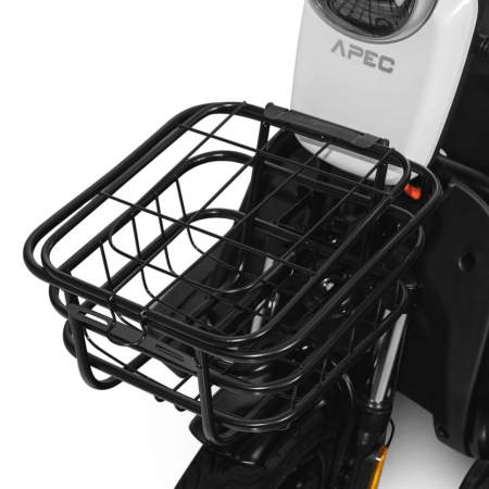 Triciclu Electric, Fara Permis, Motor 1000W, 2-3 locuri, APEC APM2 Alb, Autonomie pana la 36 km, Omologat RAR [2]