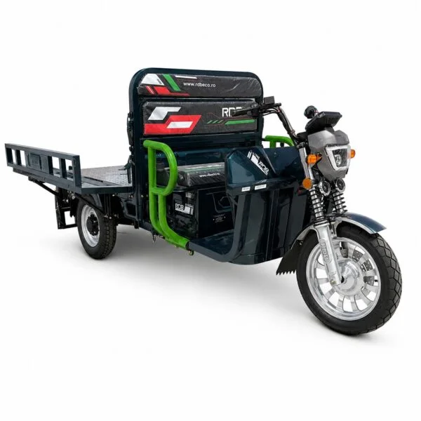 Triciclu electric fara permis Rdb XL-Klass5, 4000W, 72V 58Ah, 25km/h, autonomie 80km , bena mare [6]