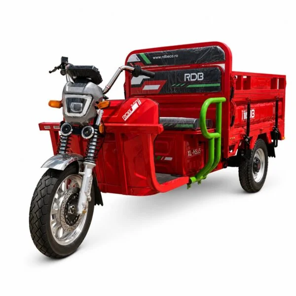 Triciclu electric fara permis Rdb XL-Klass5, 4000W, 72V 58Ah, 25km/h, autonomie 80km , bena mare [1]