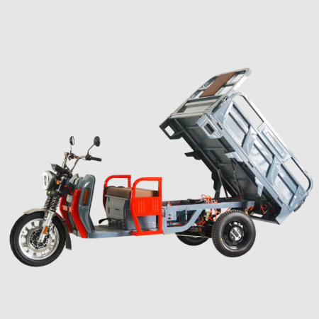 Triciclu electric Cargo 500 NC09 2000 W, 25 km/h, fara permis, bena basculabila, autonomie 50/60 km [3]