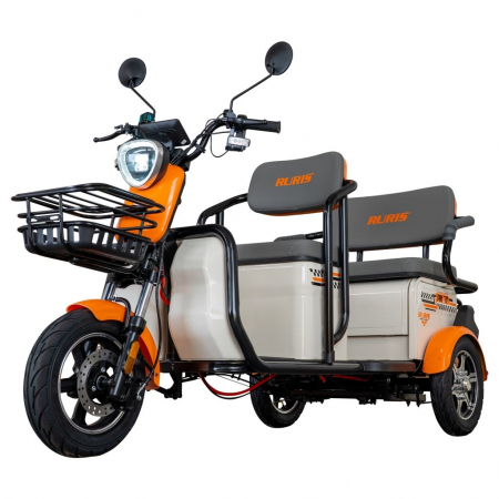 Triciclu Electric pentru Persoane Ruris Pilot 3040A, 2000 W, autonomie 50 Km, fara permis [1]