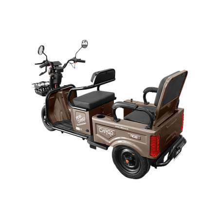 Triciclu Electric RDB CARGO, fara permis, 2000W, 25km/h, autonomie 55 km, 60V, 20Ah [12]