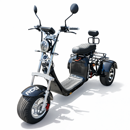 Triciclu Electric RDB CC09, 2000W, fara permis, 25km/h, autonimie 55 km, baterie 60V 20Ah [2]