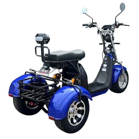 Triciclu Electric RDB CC09, 2000W, fara permis, 25km/h, autonimie 55 km, baterie 60V 20Ah [1]
