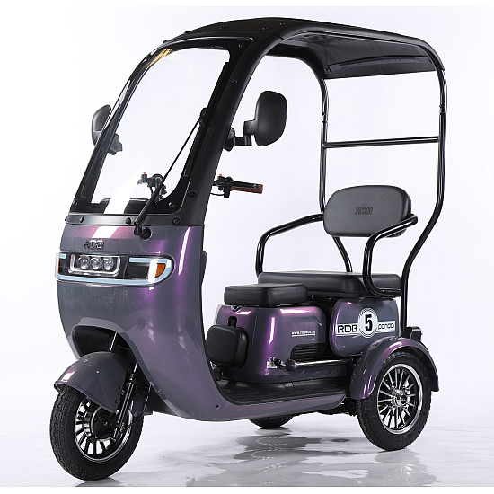 Triciclu Electric RDB Panda 5, 650W, 60V20Ah, Fără permis [14]