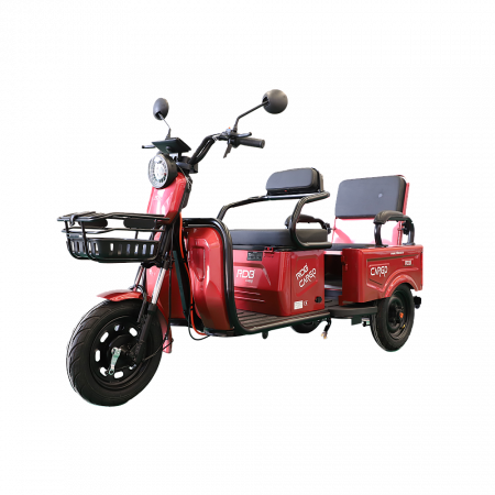 Triciclu Electric RDB CARGO, fara permis, 2000W, 25km/h, autonomie 55 km, 60V, 20Ah [2]