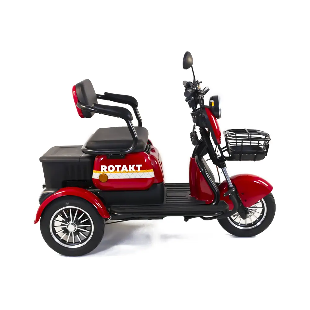 Triciclu Electric Rotakt Safari Motor 1000W 25 km/h Autonomie 62 km Baterie plumb-acid 60V 20Ah Greutate maximă 187 kg, Fără permis [1]